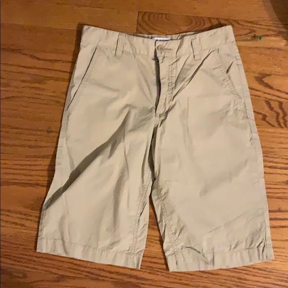 Boys old navy khaki shorts